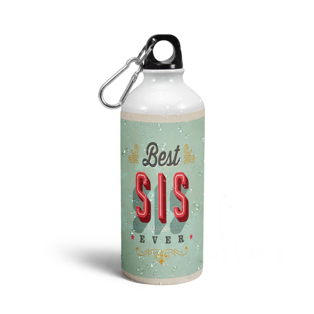 Best Sister Print Sipper Bottles