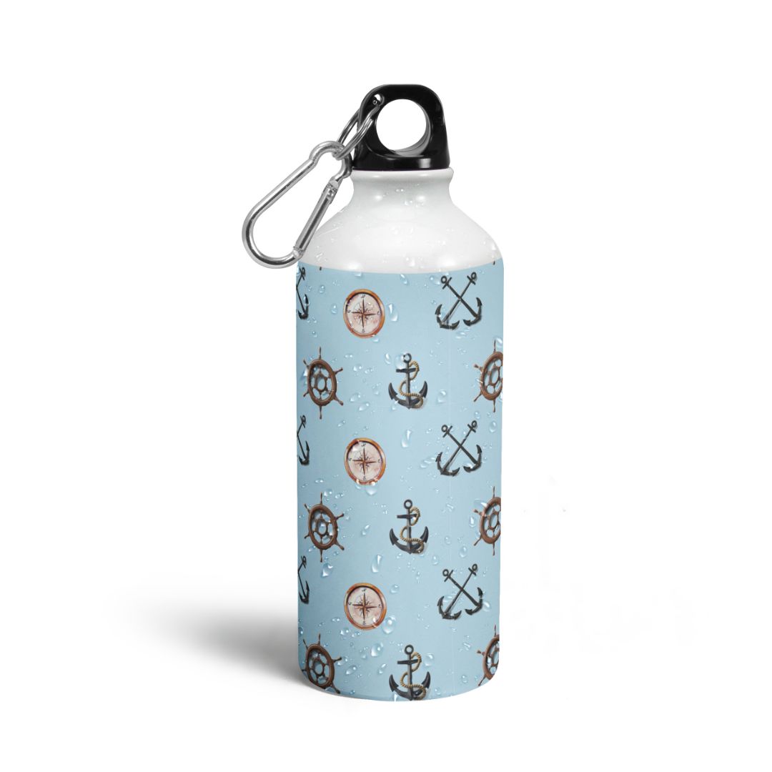 Anchor Print Sipper Bottles