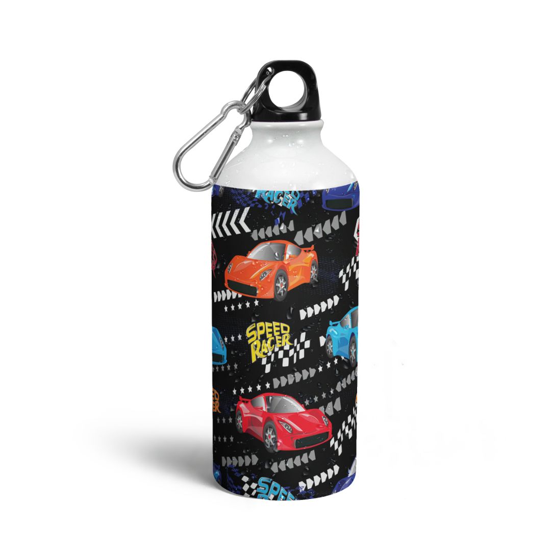 Formula One Racing Cars Print Sipper Bottles