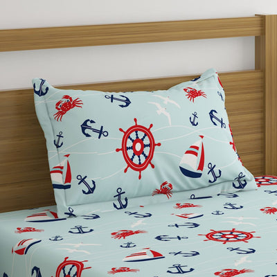 Anchor Print Bed Sheet