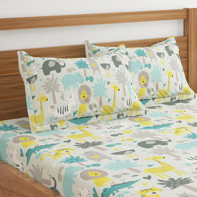 Animals Print Bed Sheet