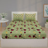 Wine Print Bed Sheet