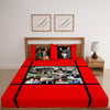 Personlized Bed Sheet Centre Collage Layout