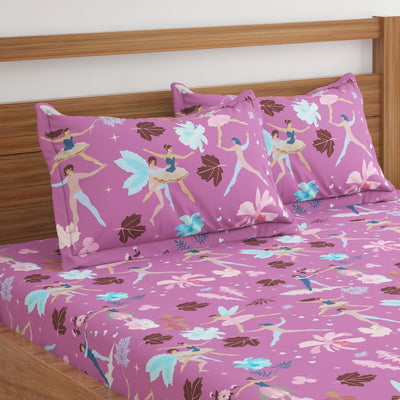 Ballet Print Bed Sheet