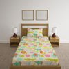 Alligator Print Bed Sheet