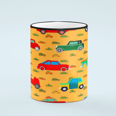 Cars Orange Mug