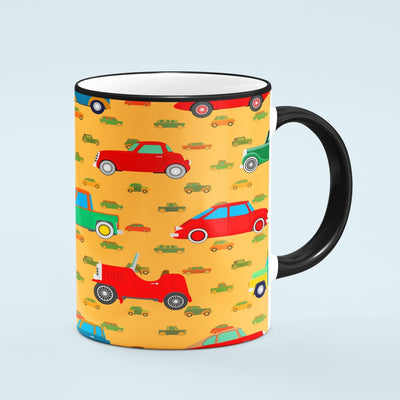 Cars Orange Mug