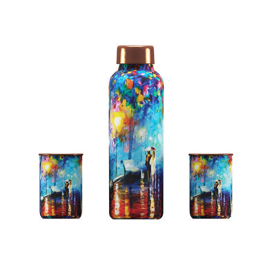 URBAN COUPLE COPPER BOTTLES