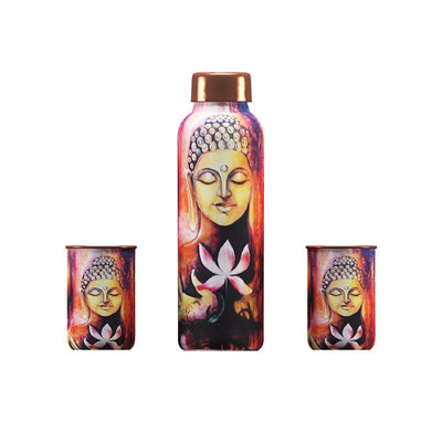 BUDDHA COPPER BOTTLES