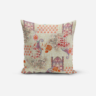 Mughal Print Cushion Cover