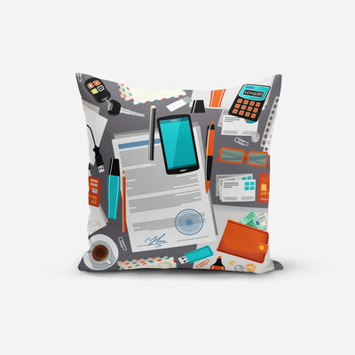 Office Print Cushion Cover