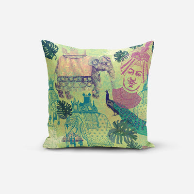 Raja Print Cushion Cover