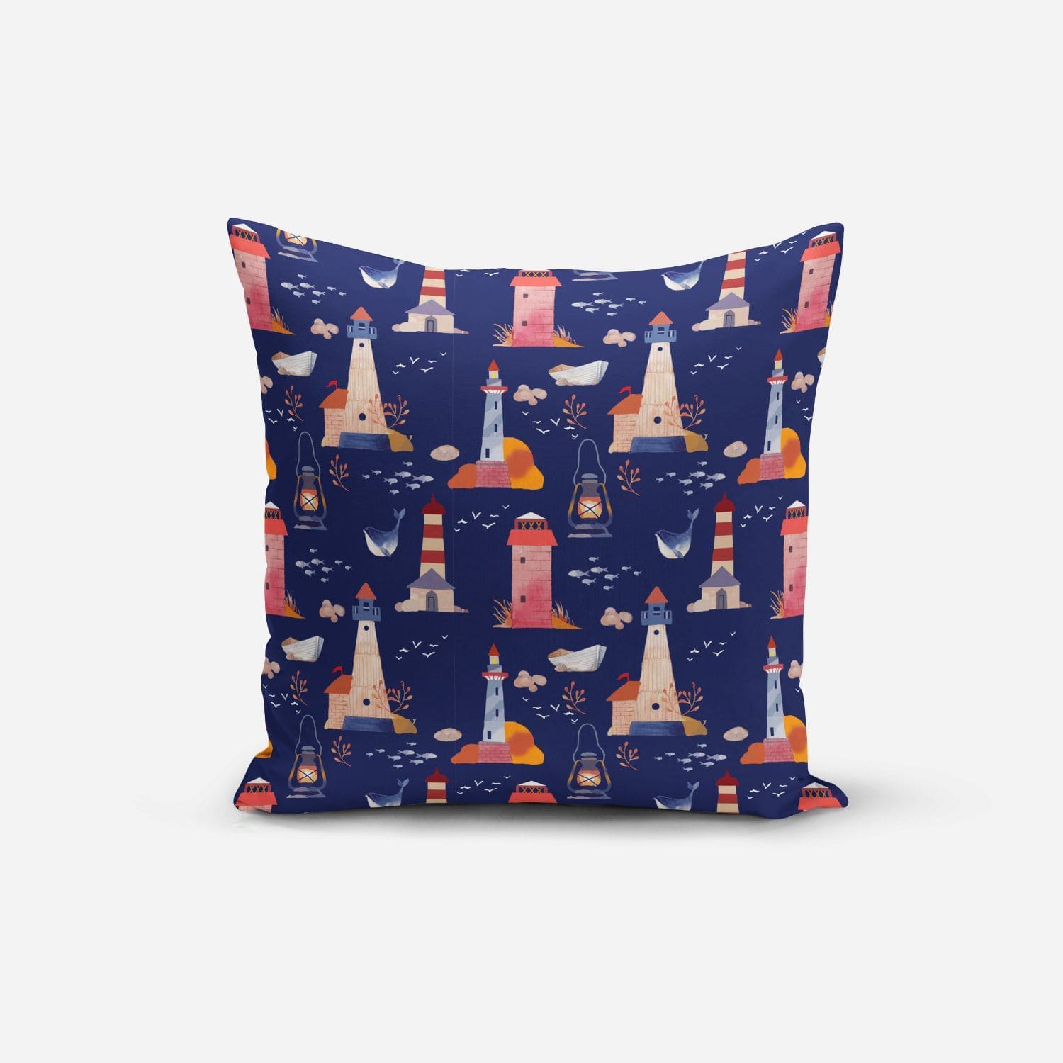 Light house Print Cushion Cover