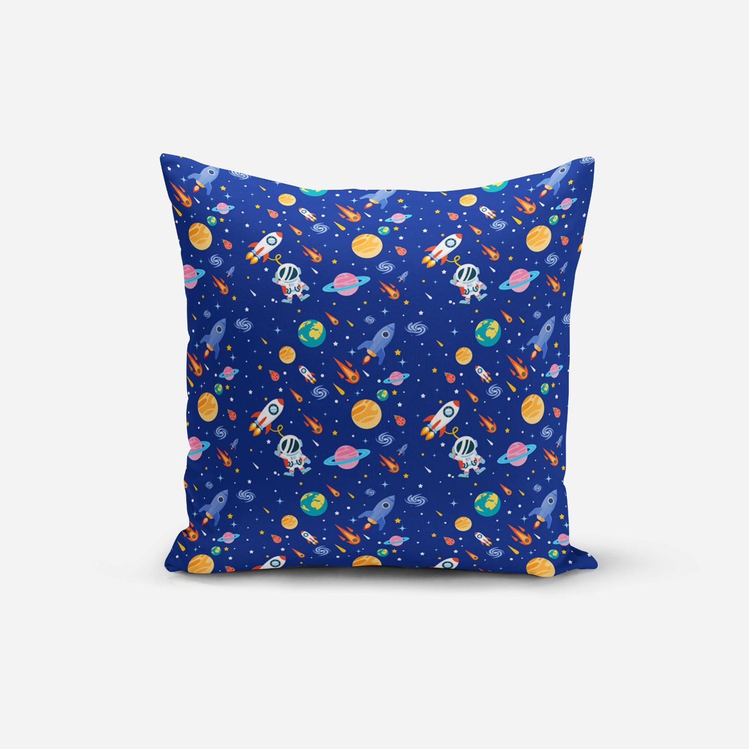 Space Print Cushion Cover