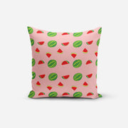 Watermelon Print Cushion Cover