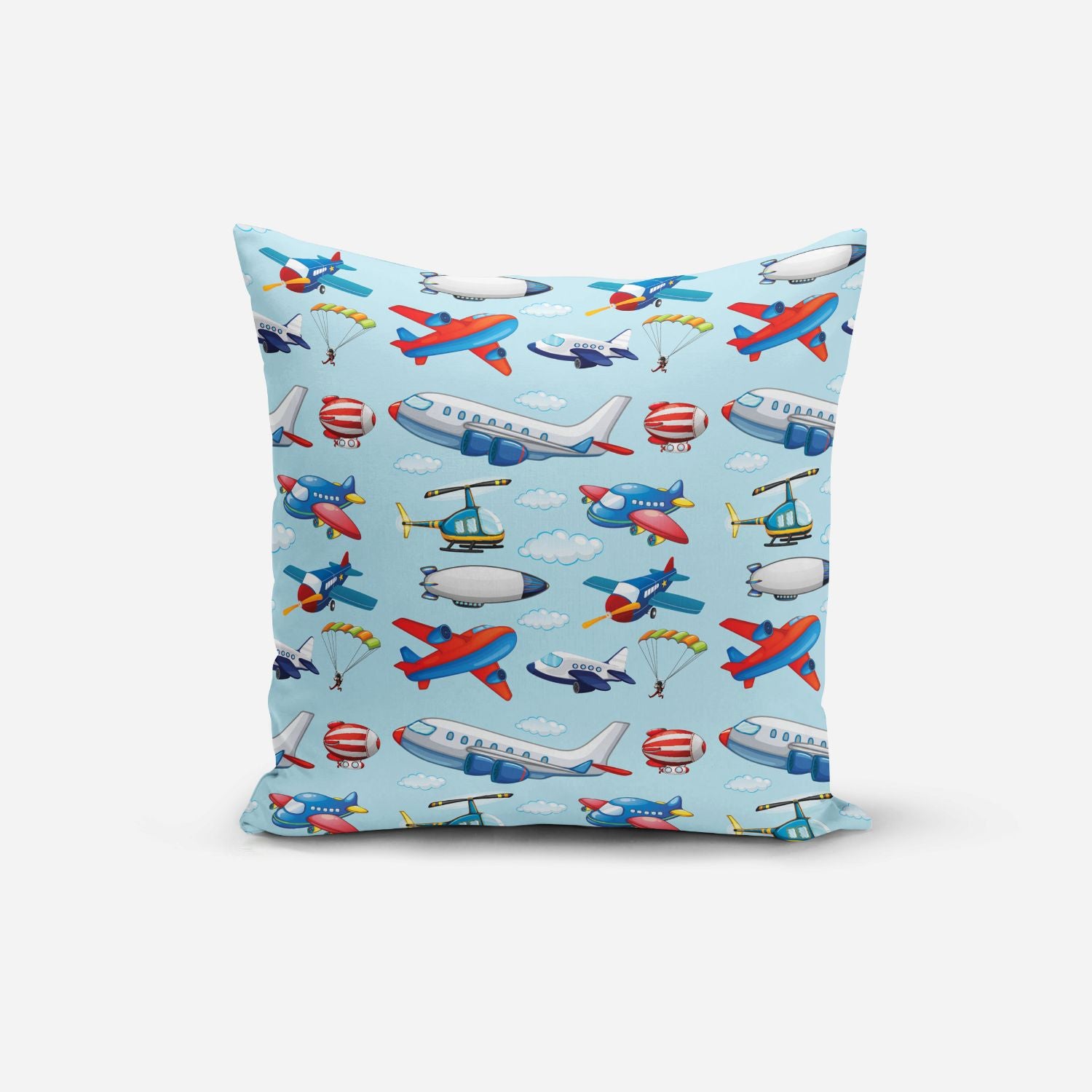 Planes Print Cushion Cover