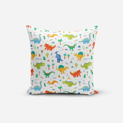 Dinosaur Print Cushion Cover