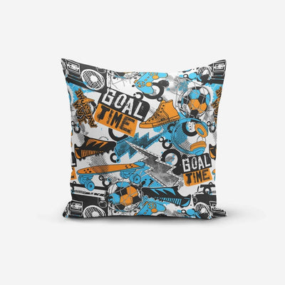 Goal Print Cushion Cover