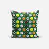 Balls Green Print Cushion Cover