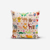 Cartoon Animals Print Cushion Cover