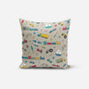 Transport Print Cushion Cover