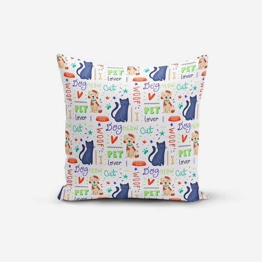 Pets Print Cushion Cover