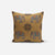 Brown Elephant Print Cushion Cover