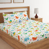 Dinosaur Print Bed Sheet