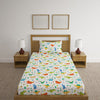 Dinosaur Print Bed Sheet