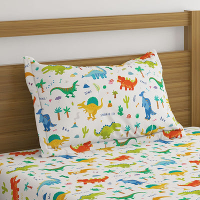 Dinosaur Print Bed Sheet