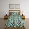 Unicorn Light Green Print Bed sheets