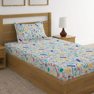 Gym Print Bed Sheet