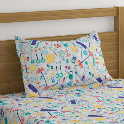 Gym Print Bed Sheet