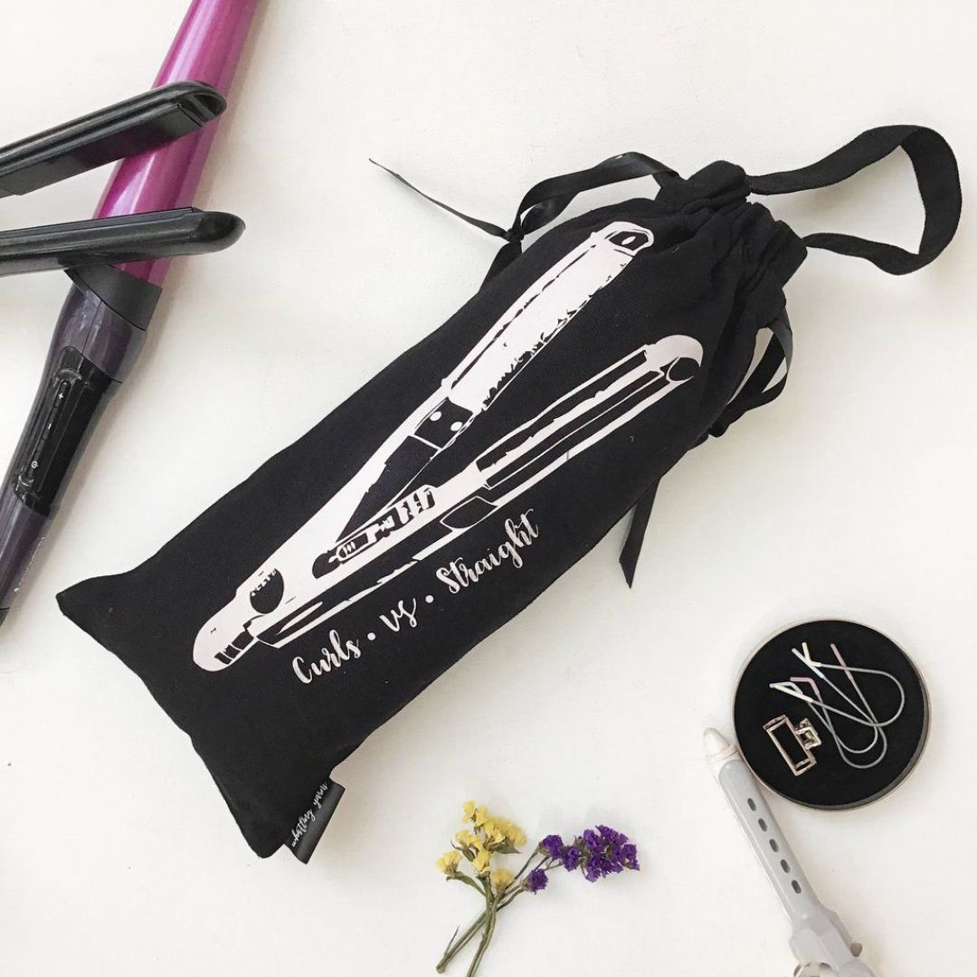 Hair Accessory Bags Black & White