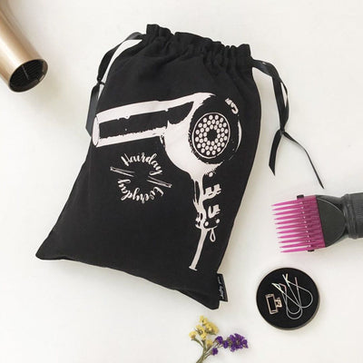 Hair Accessory Bags Black & White