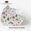 Kids Christmas Face Mask Pack of 3 Masks 100% Cotton soft and breathable