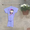 Kids Embroidered Bathrobes Mermaid