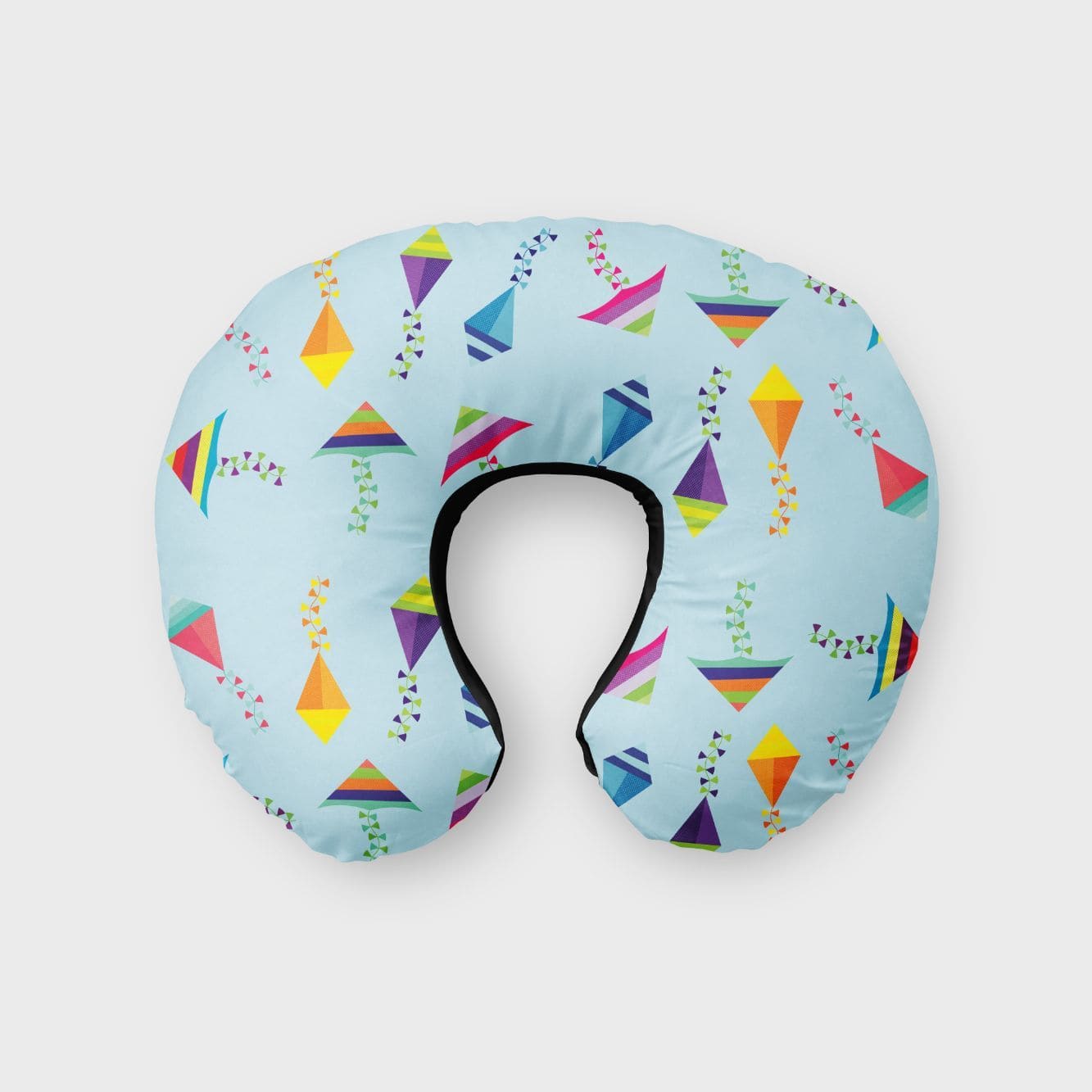 Kites Print Neck Pillow