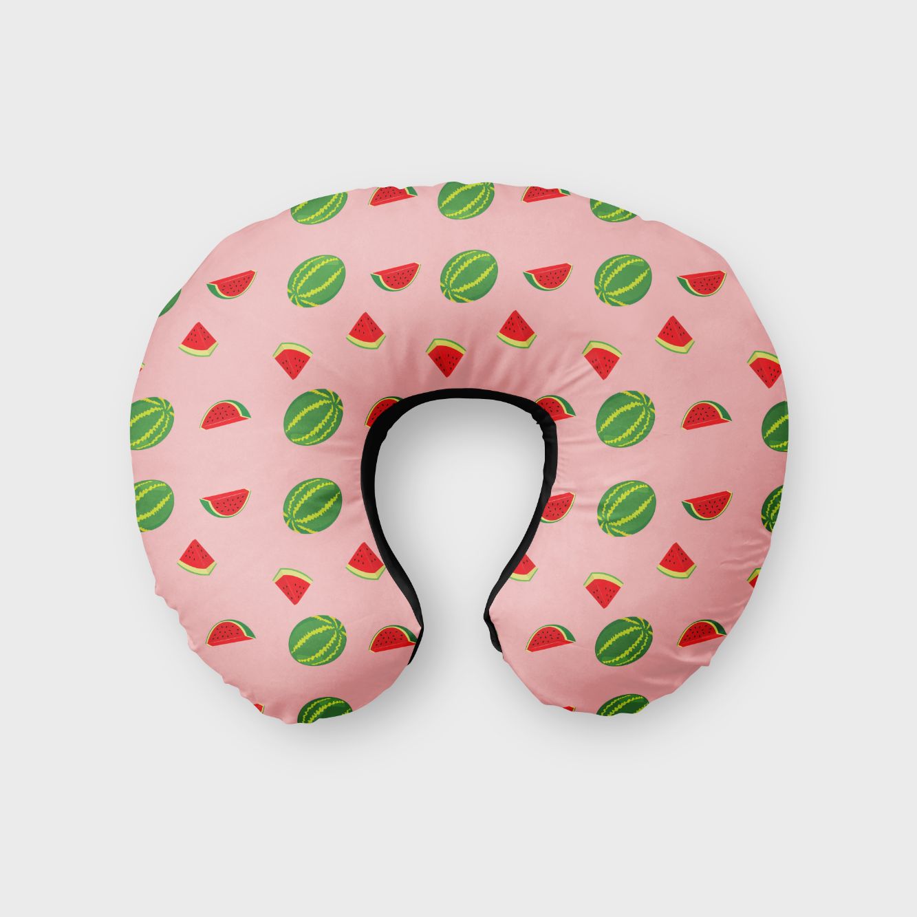 Watermelon Print Neck Pillow