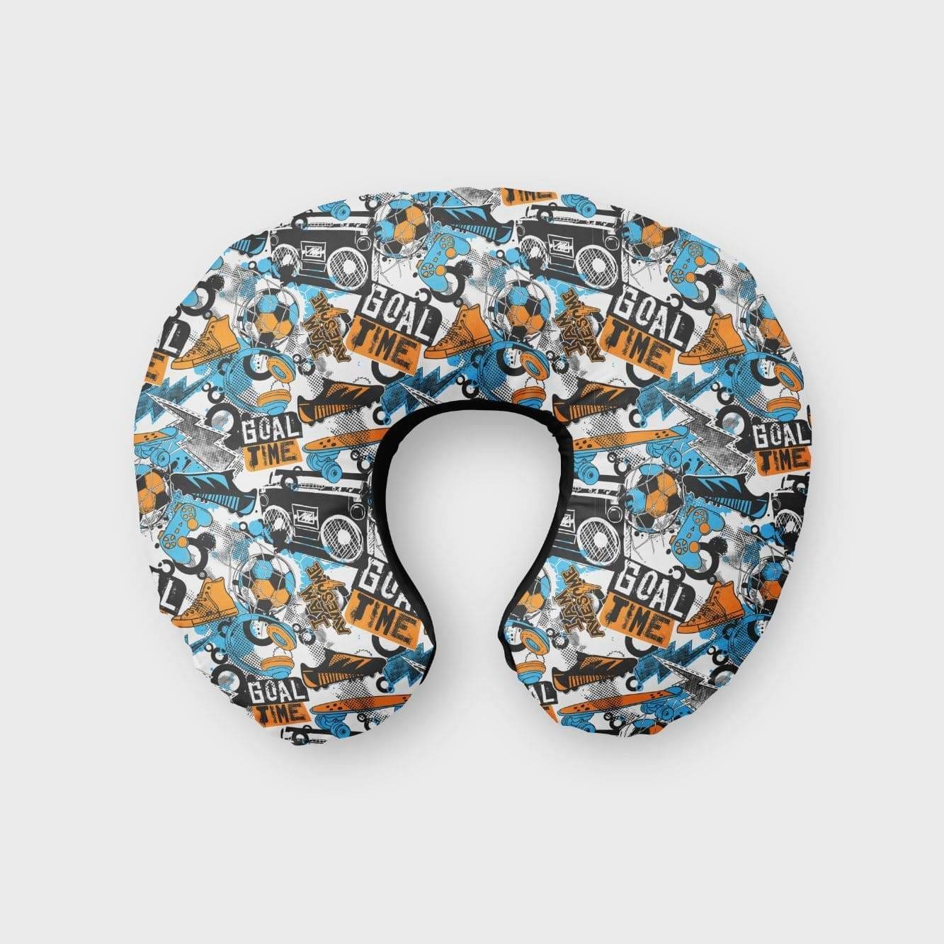 Goal Print Neck Pillow