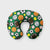 Balls Green Print Neck Pillow