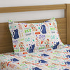 Pets Print Bed Sheet