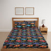 Formula One Racing Cars Print Bed Sheet