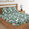 Unicorn Light Green Print Bed sheets