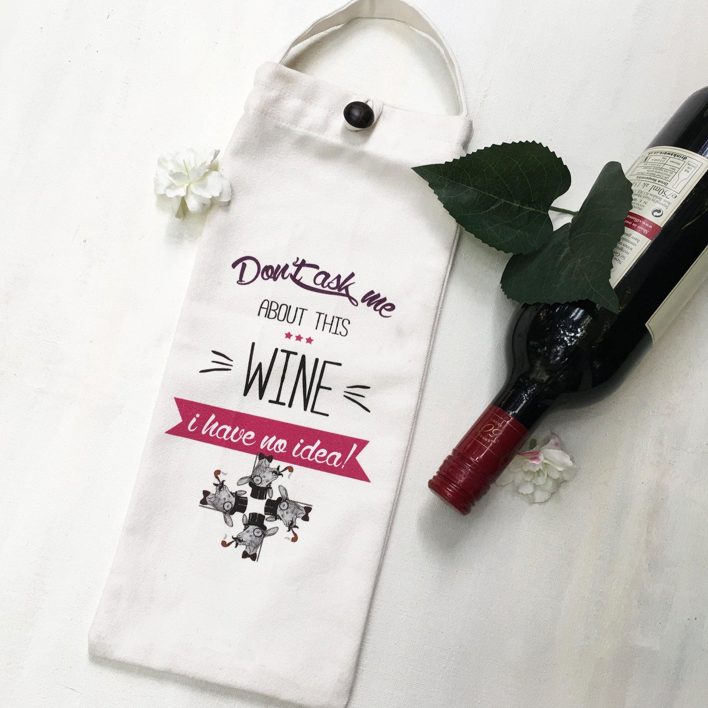 Wine Gift Bags Amusing Quotes Combo