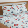 Anchor Print Bed Sheet