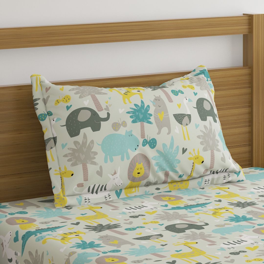 Animals Print Bed Sheet