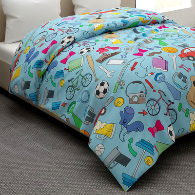 Boys Room Print Quilt