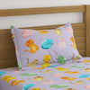 Cats Print Bed Sheet