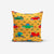 Cars Orange Print Cushion Cover